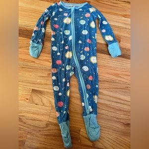Little Sleepies OG space zippy 6-12m